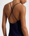 linen sleeveless a-line dress