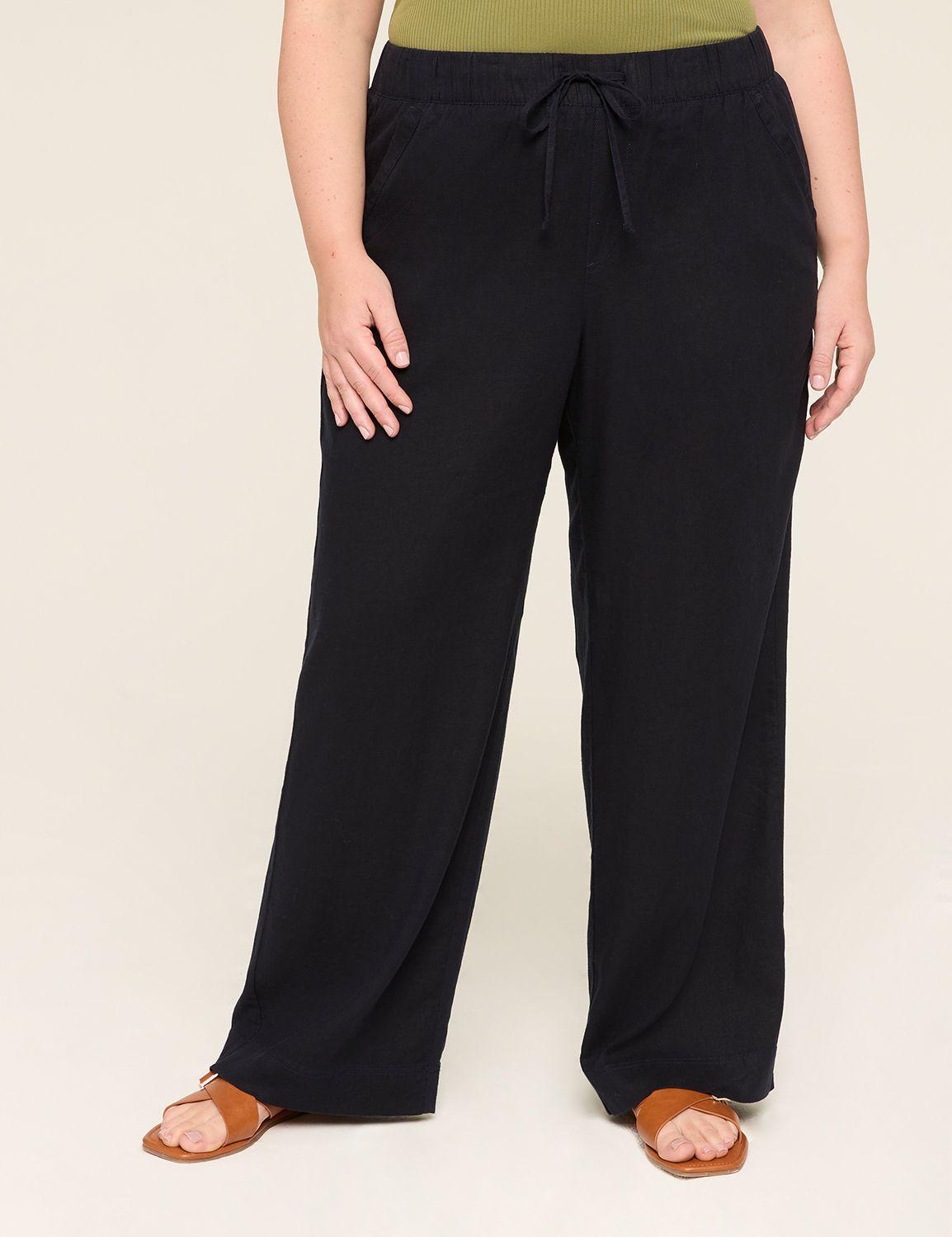 linen wide leg pant - new sandal length