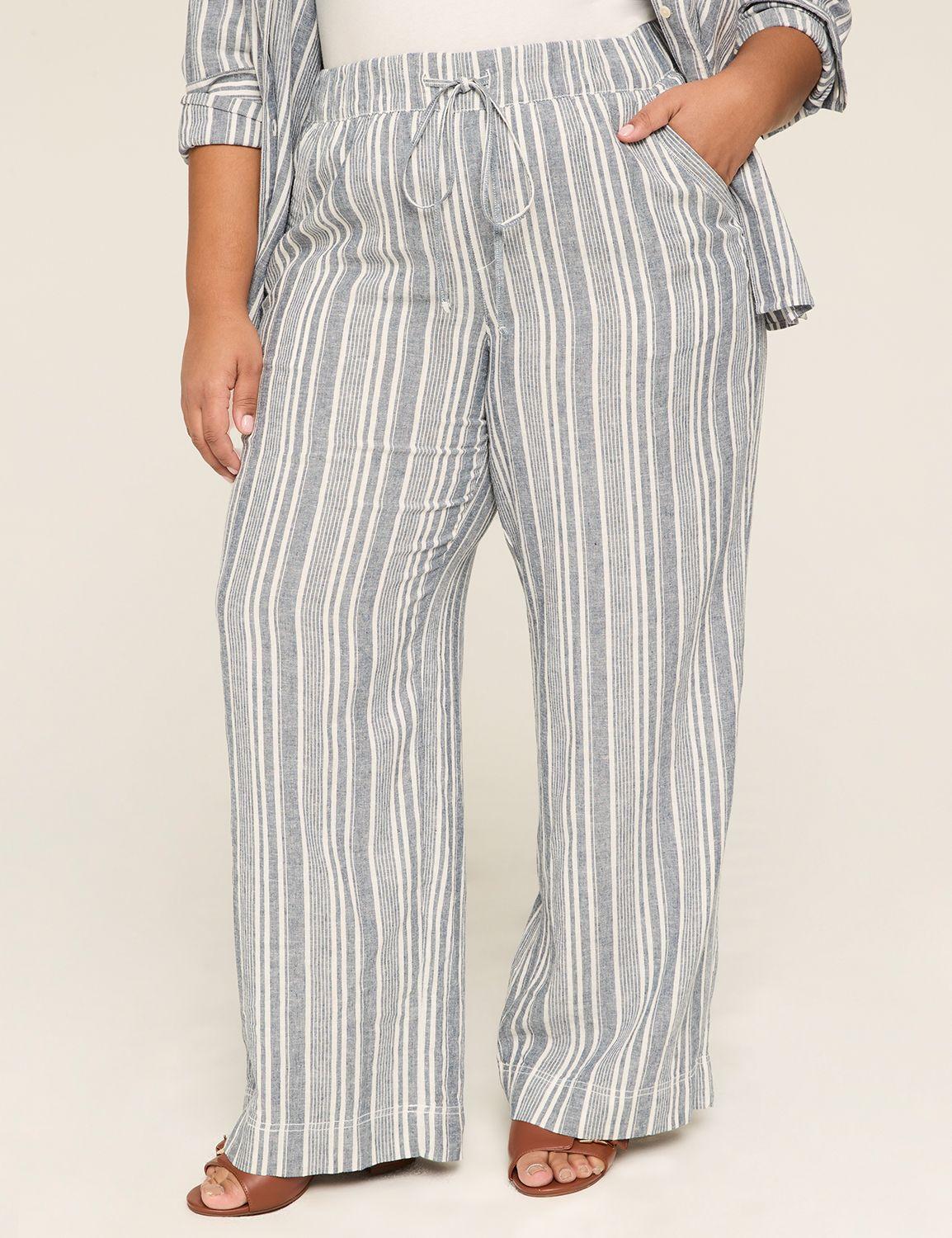 linen wide leg pant - new sandal length