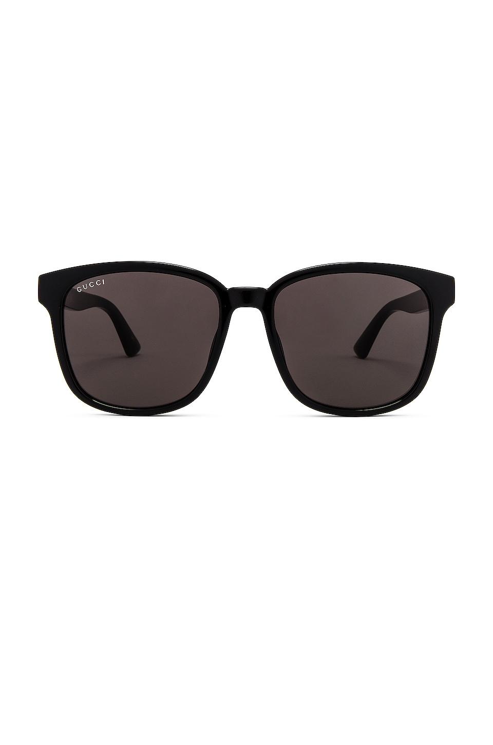 lines square sunglasses