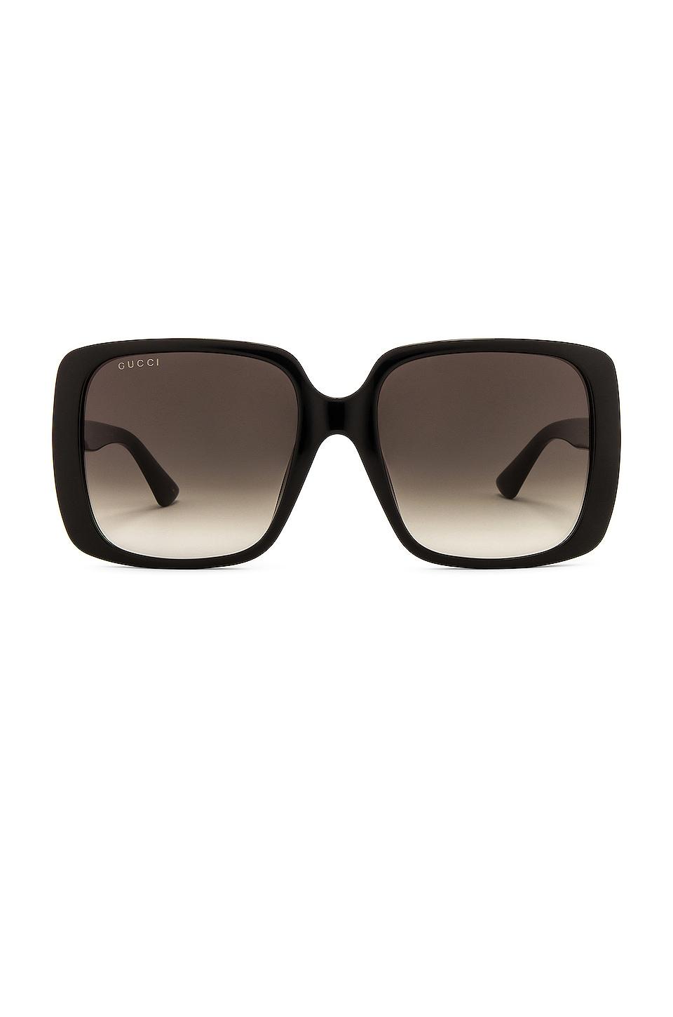 lines square sunglasses