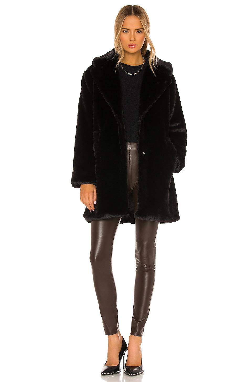 linnea faux fur coat