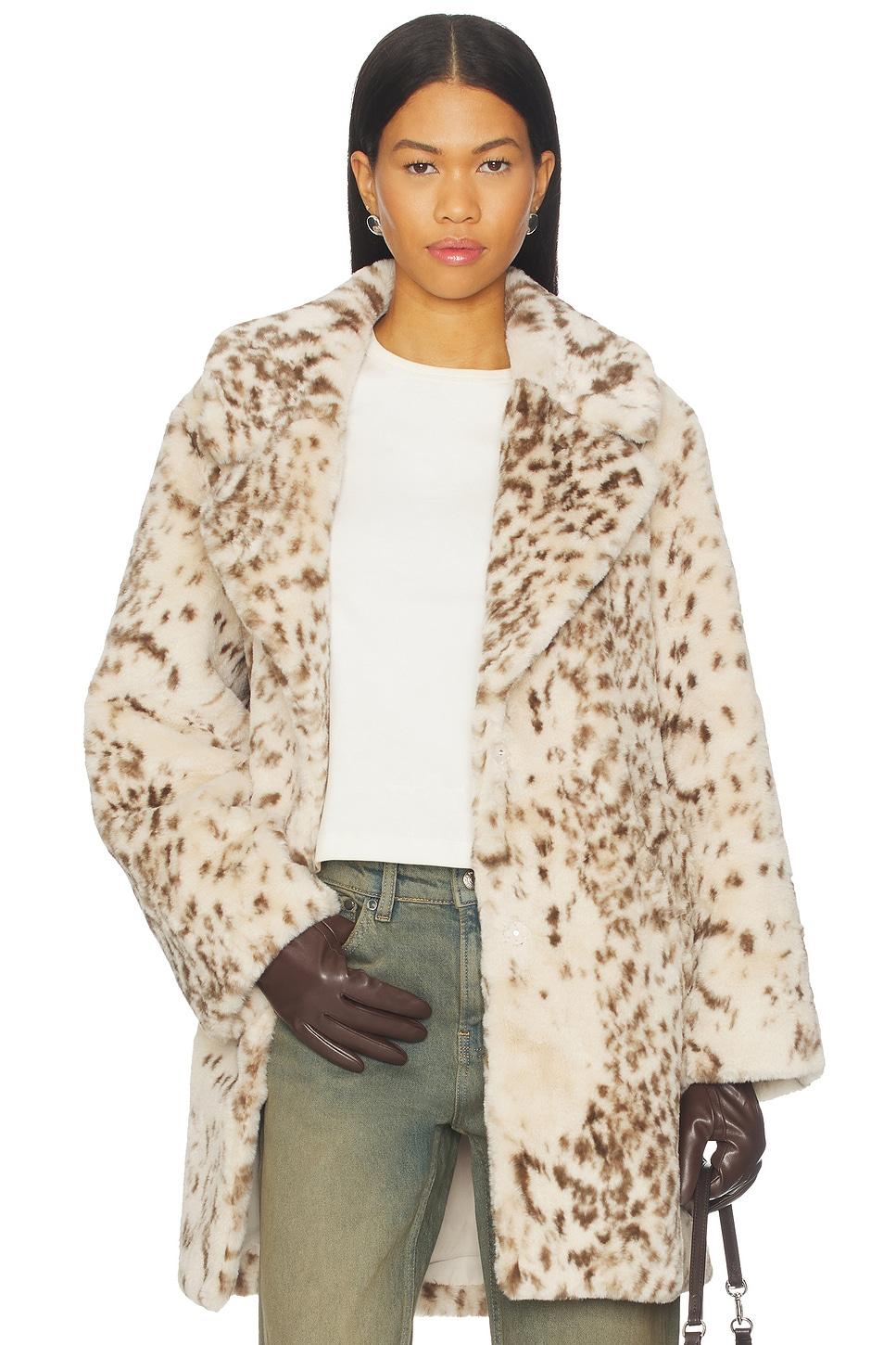 linnea faux fur coat