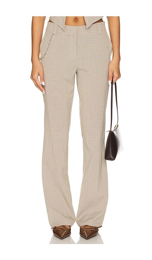 lioness bessette pant in beige.