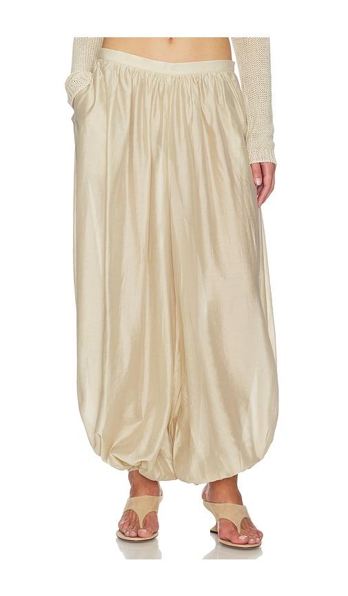 lioness ember pant in taupe.