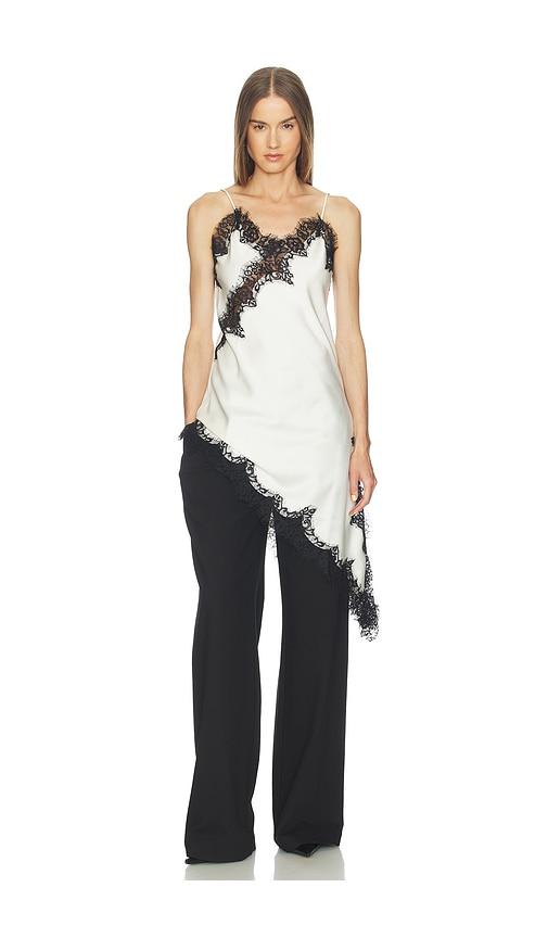 lioness emerging top in white.