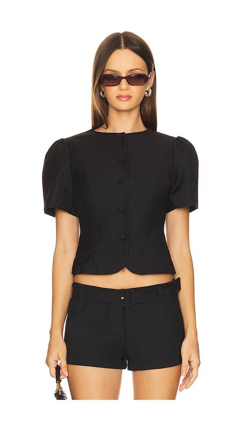 lioness femme blouse in black.