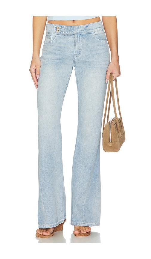 lioness hilton jeans in blue.