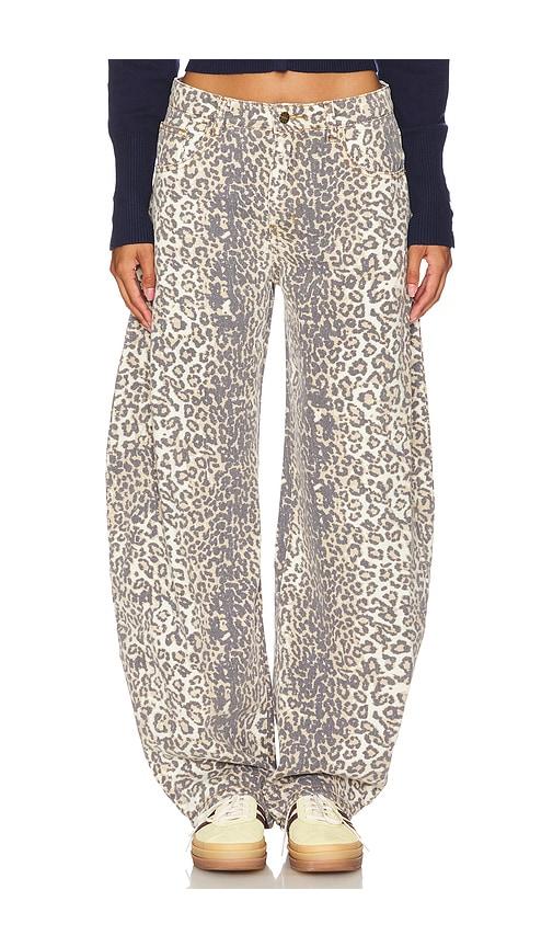 lioness horseshoe jeans in beige.