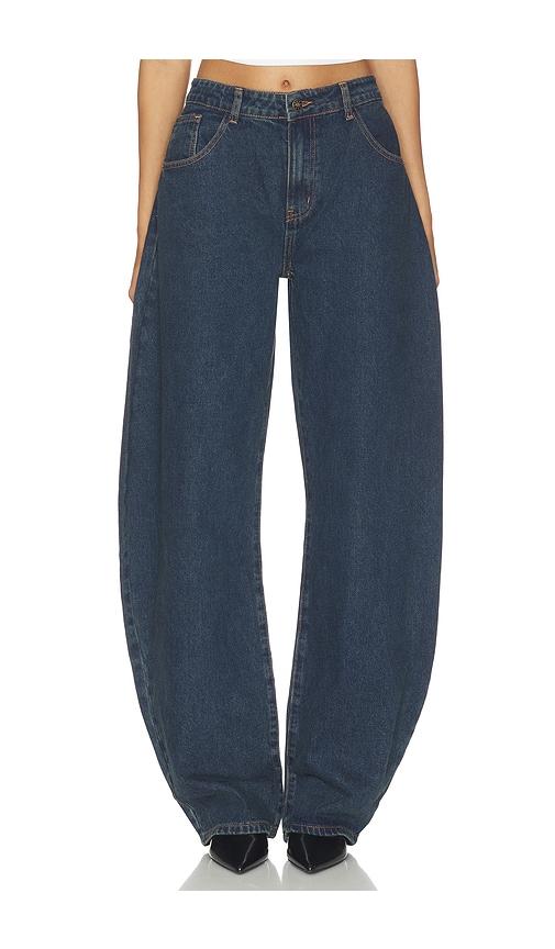 lioness horseshoe jeans in blue.