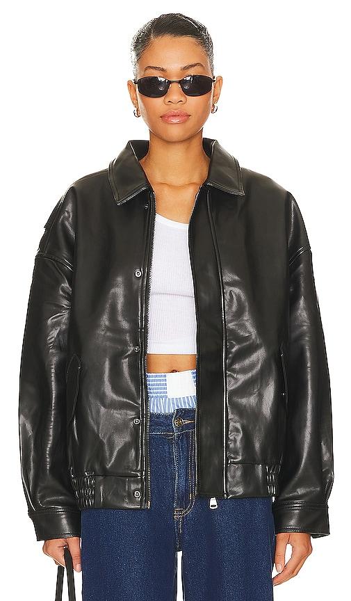 lioness kenny bomber in black.