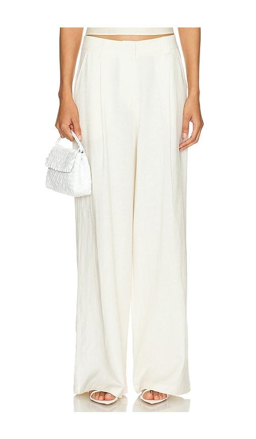 lioness la quinta pant in ivory.