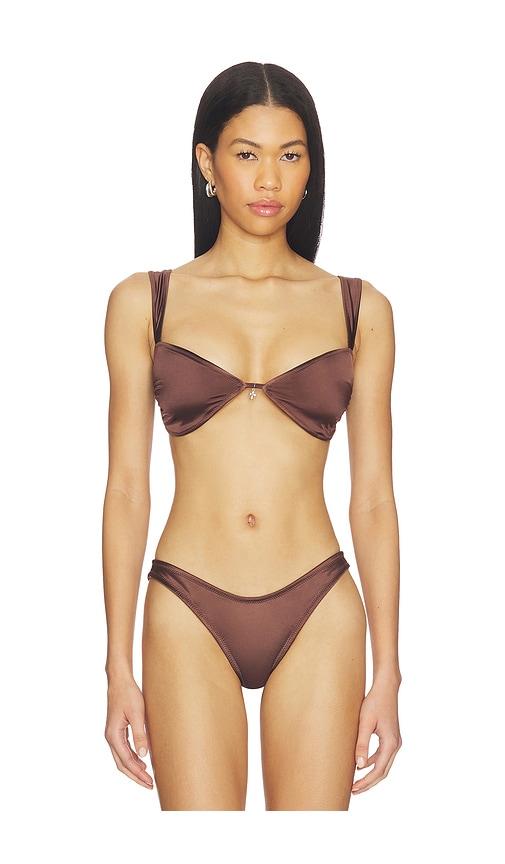 lioness lila top in chocolate.