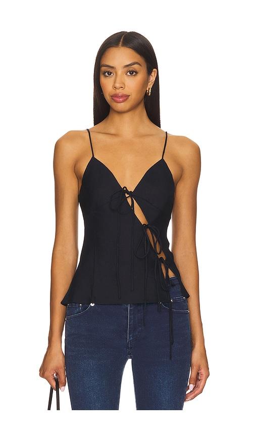 lioness mariah cami in navy.