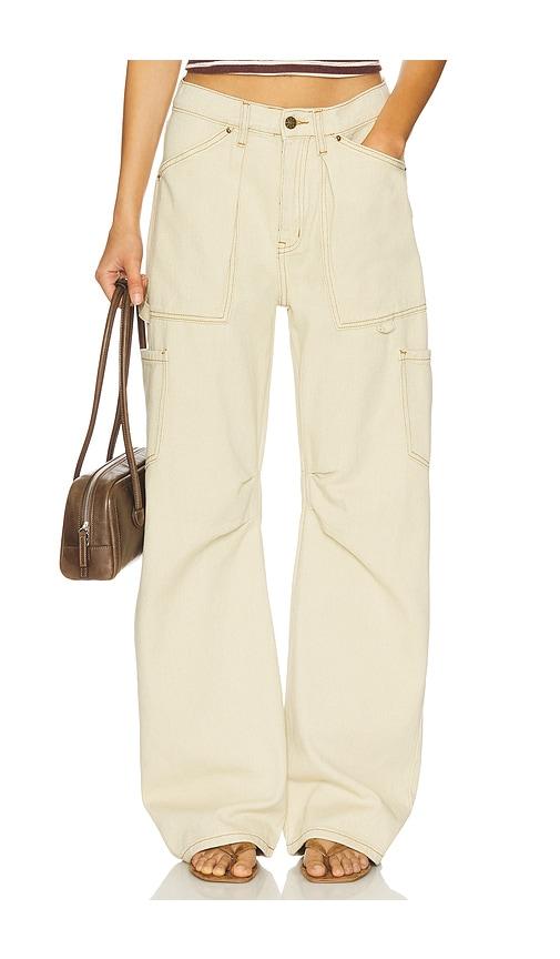 lioness miami vice pant in beige.