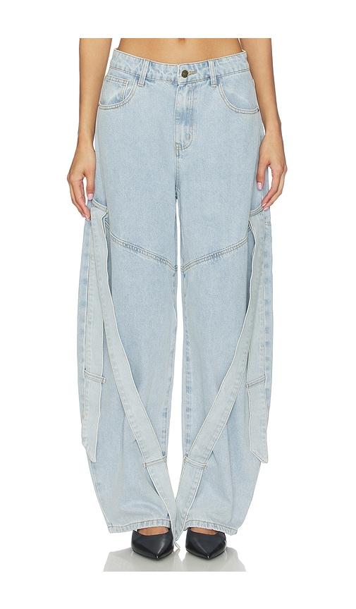 lioness offshore jeans in blue.