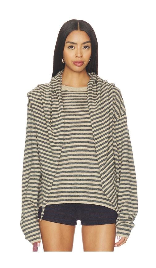 lioness olsen knit in tan,grey.