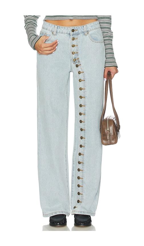 lioness penny jean in blue.
