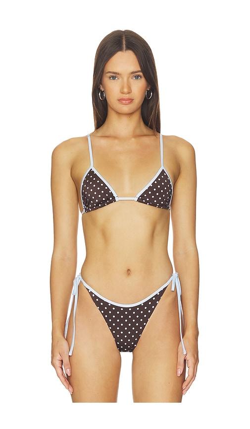 lioness ramirez top in chocolate.
