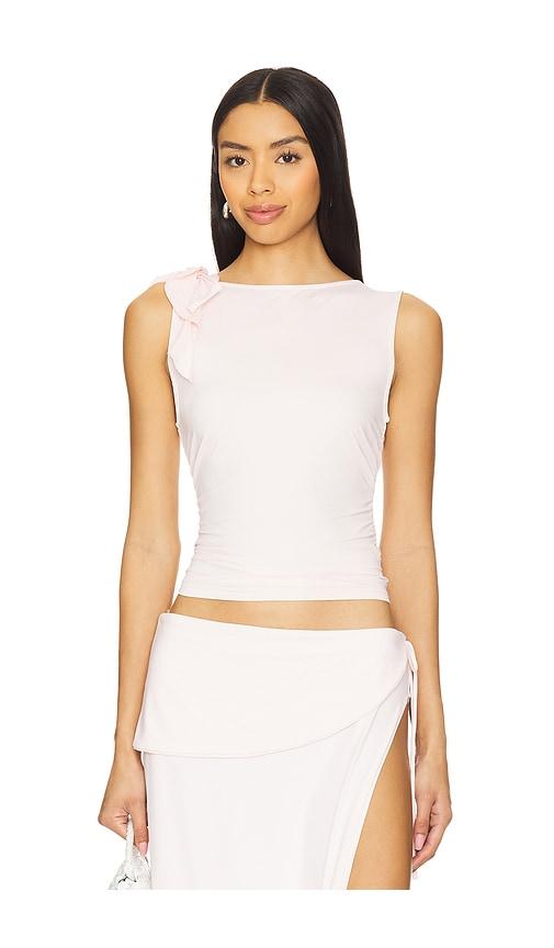 lioness rendezvous top in blush.