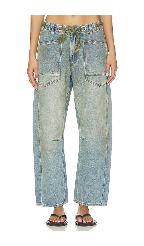 lioness rush hour jeans in blue.