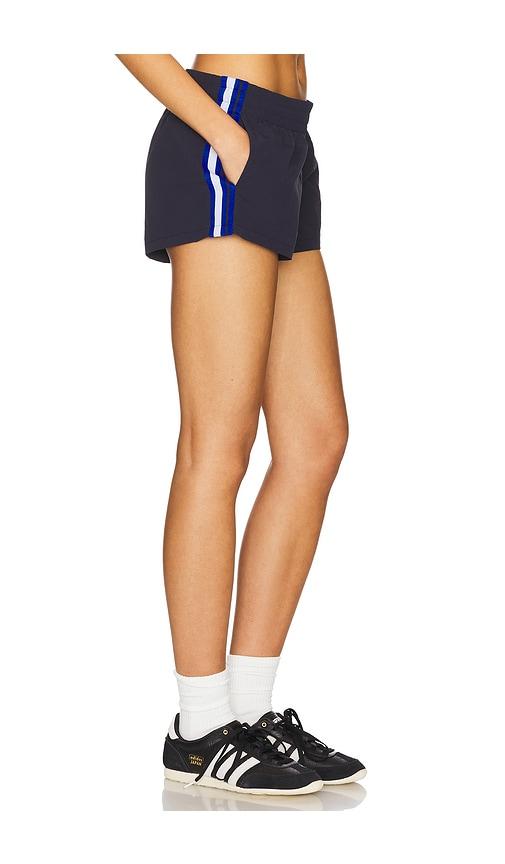 lioness twilight short in navy.