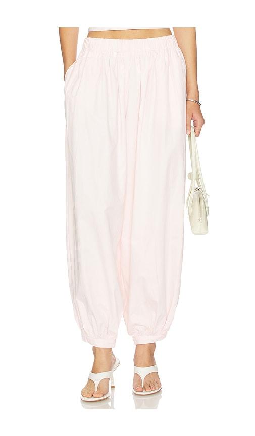 lioness wilderness pant in pink.