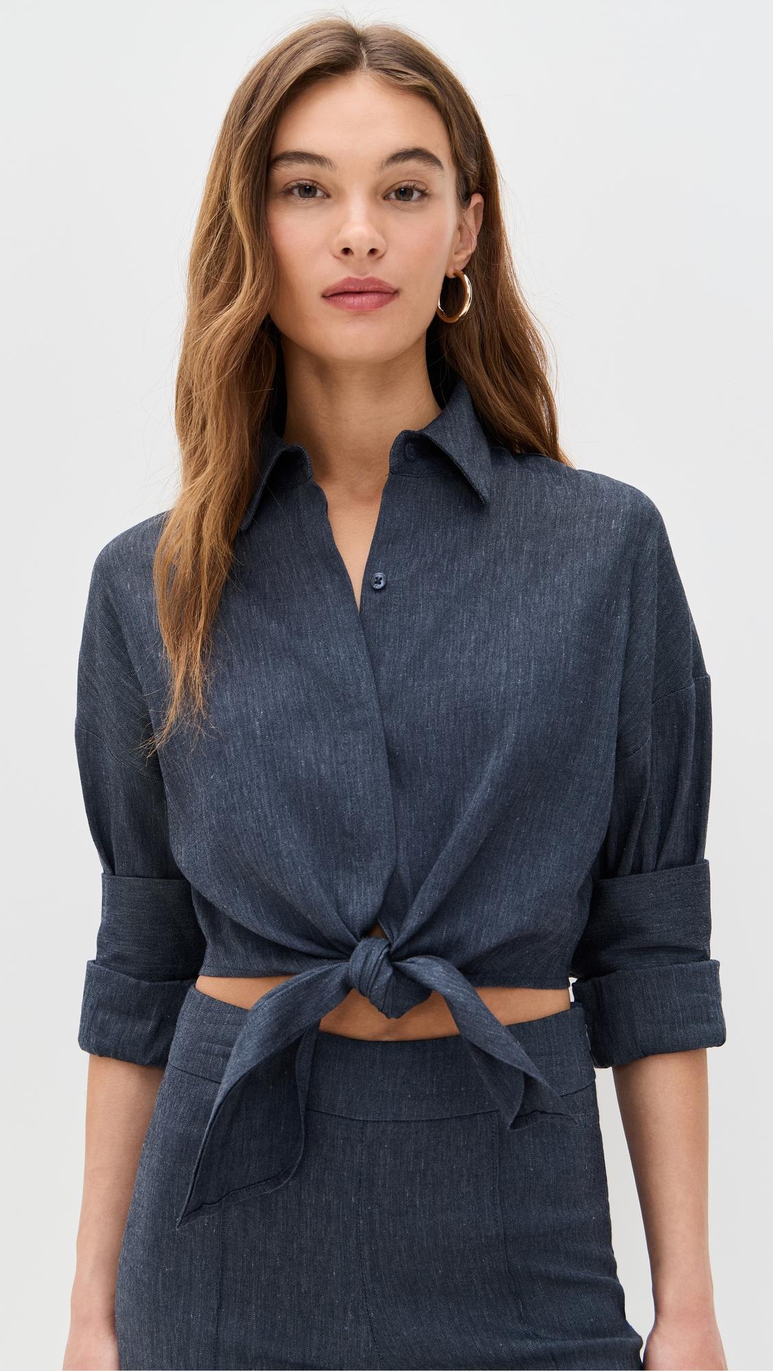 lisa linen top