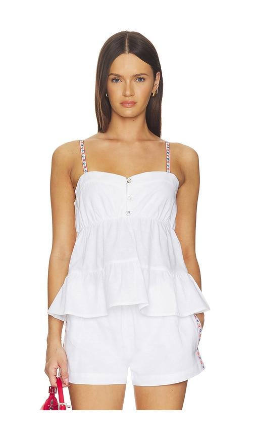 lisa says gah finley top in ivory.