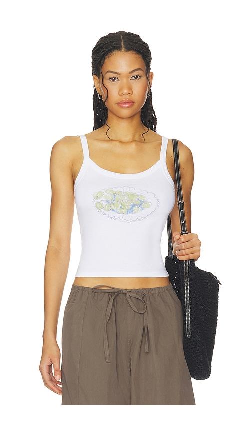 lisa says gah harley tank in white.