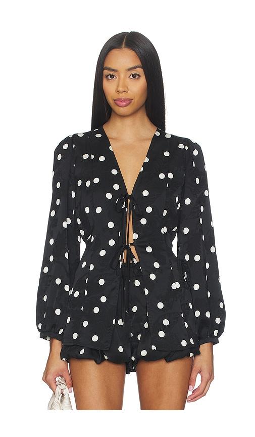 lisa says gah meera blouse in black.