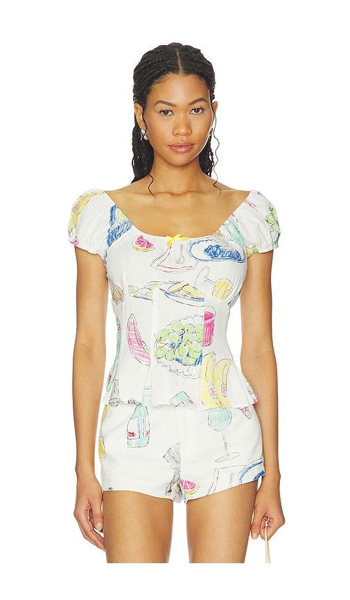 lisa says gah pat top in white.
