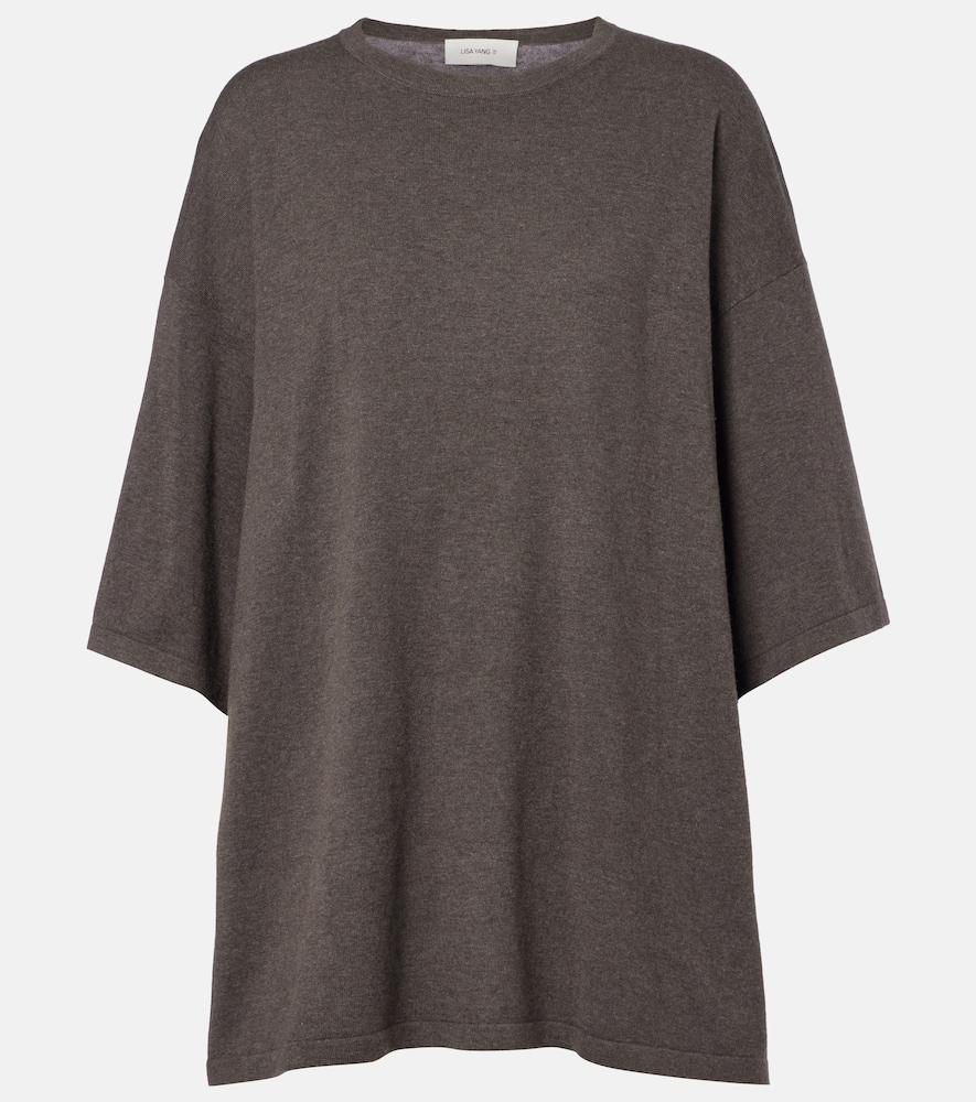 lisa yang agnette cotton and cashmere sweater