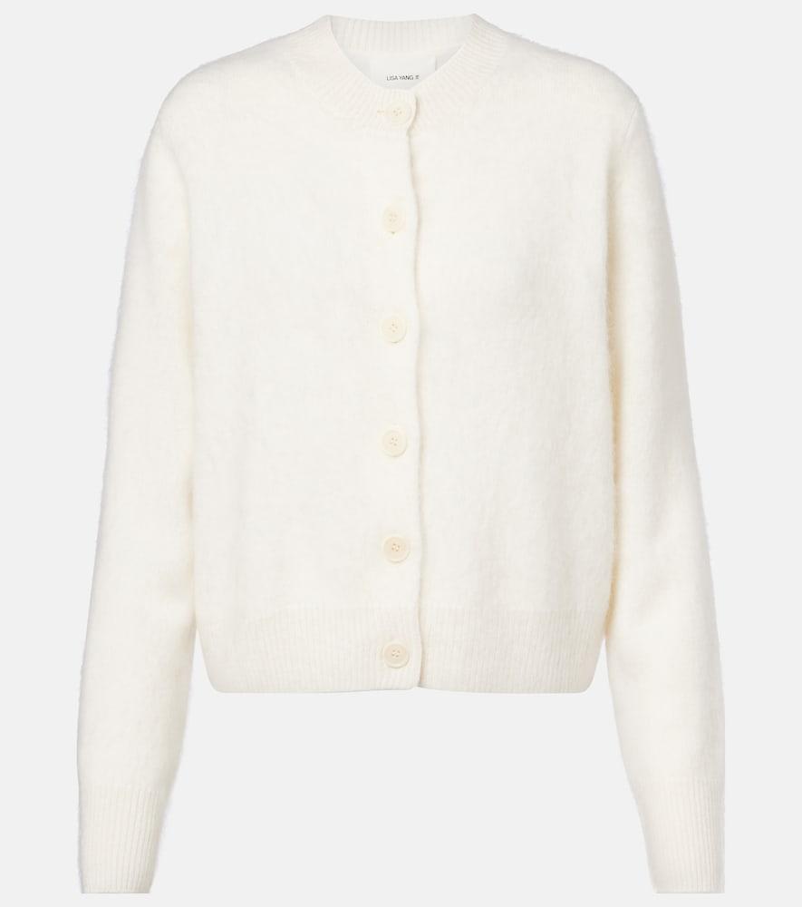 lisa yang azalea cashmere cardigan