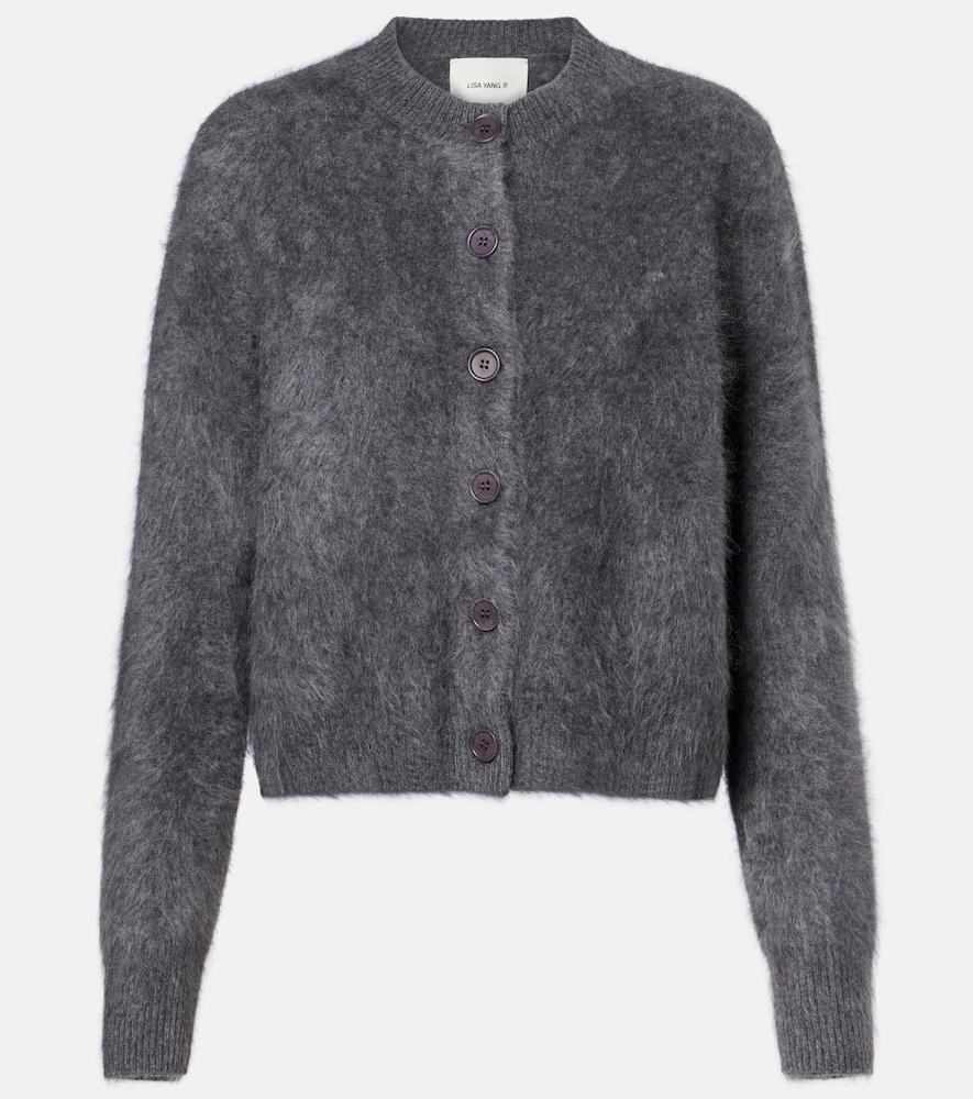 lisa yang azalea cashmere cardigan