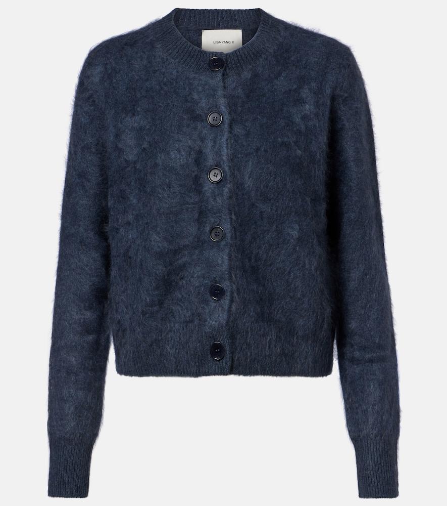 lisa yang azalea cashmere cardigan