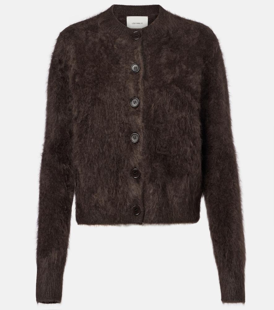 lisa yang azalea cashmere cardigan