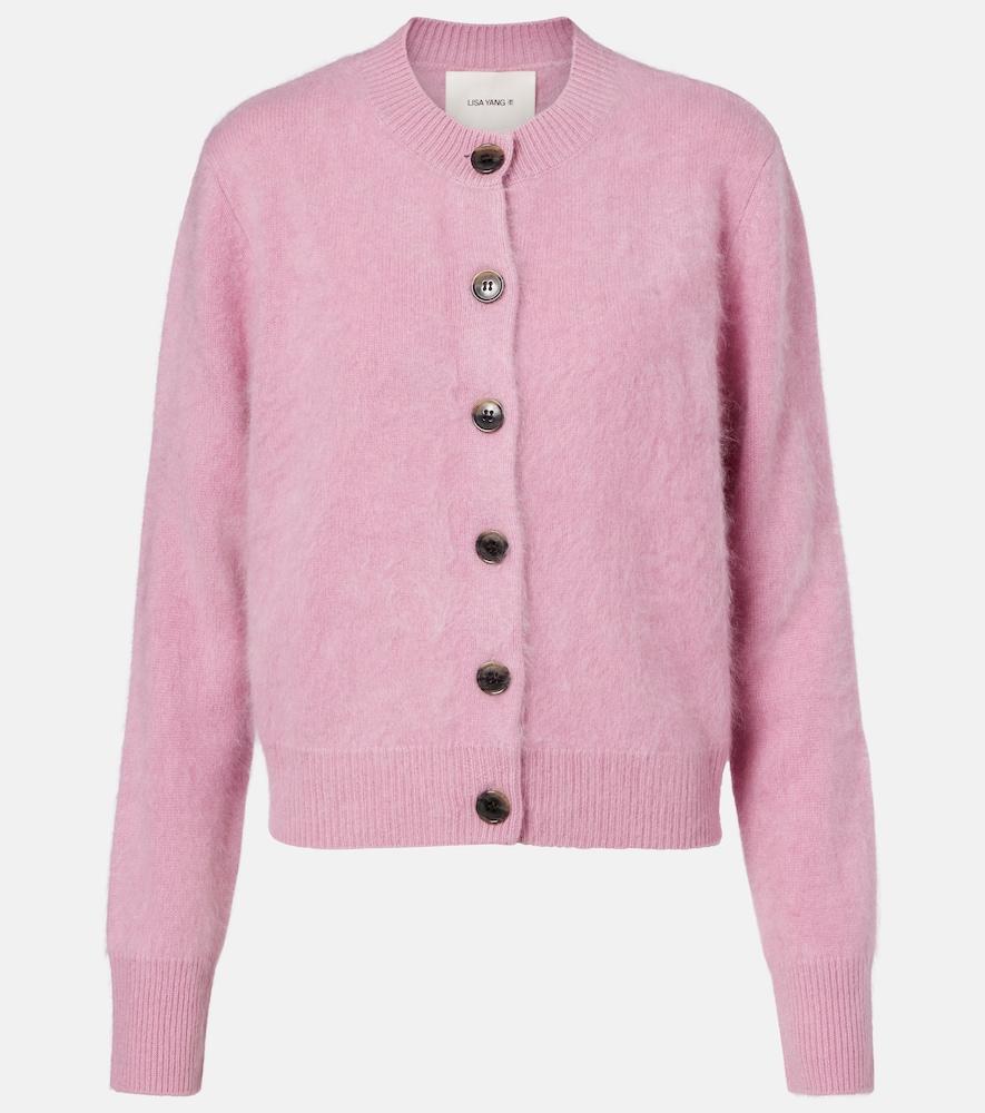 lisa yang azalea cashmere cardigan