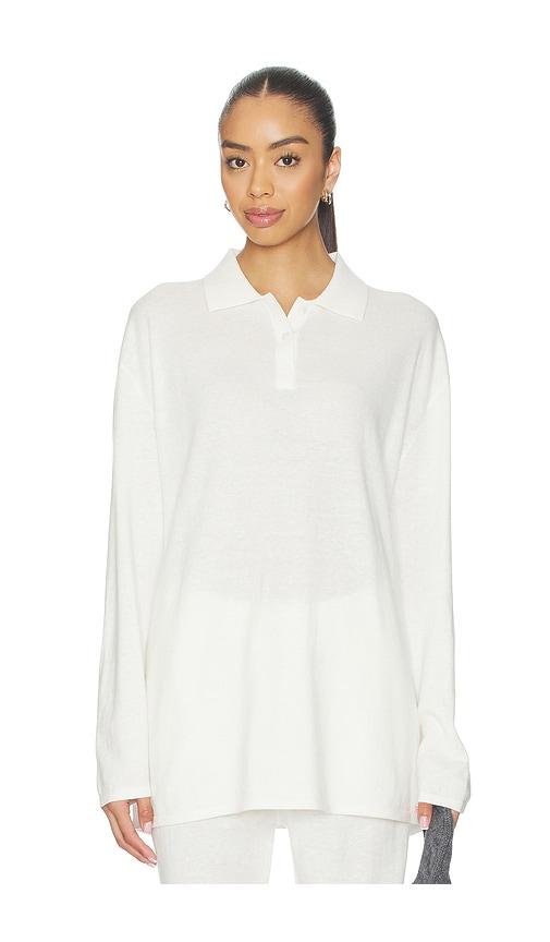 lisa yang caisa sweater in ivory.