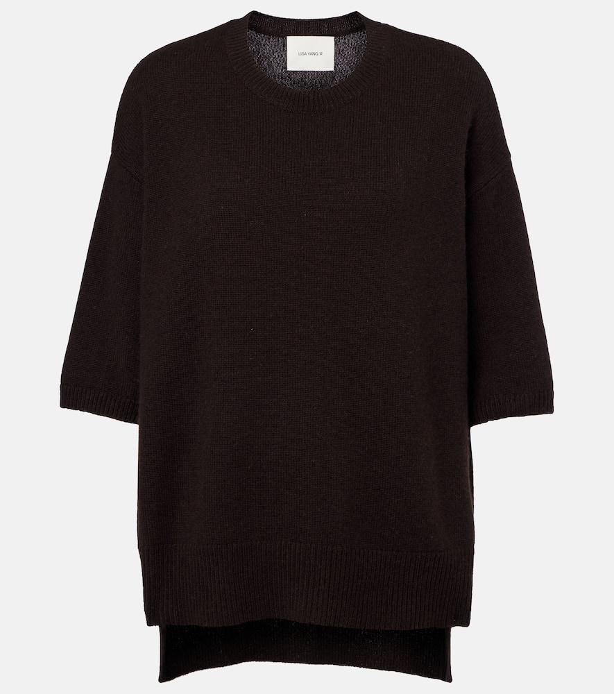 lisa yang camille cashmere top