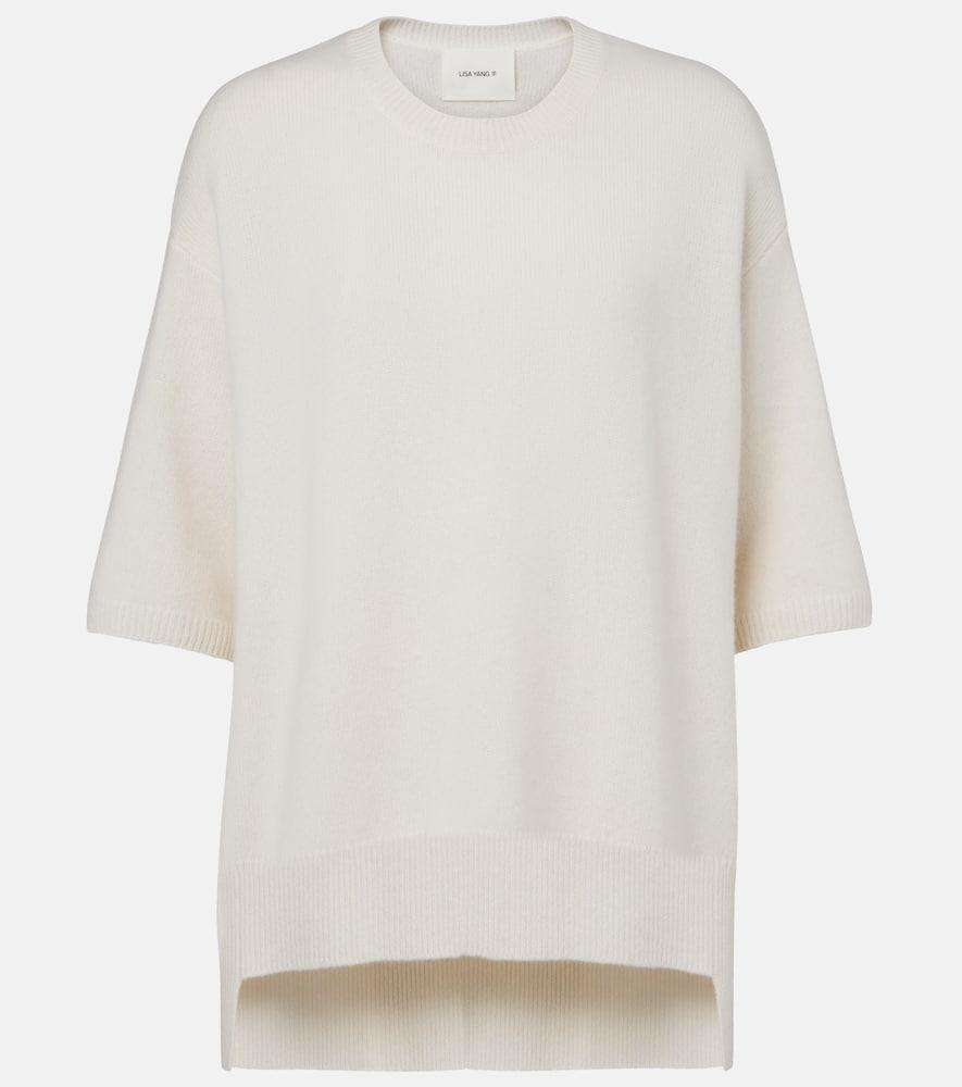 lisa yang camille cashmere top