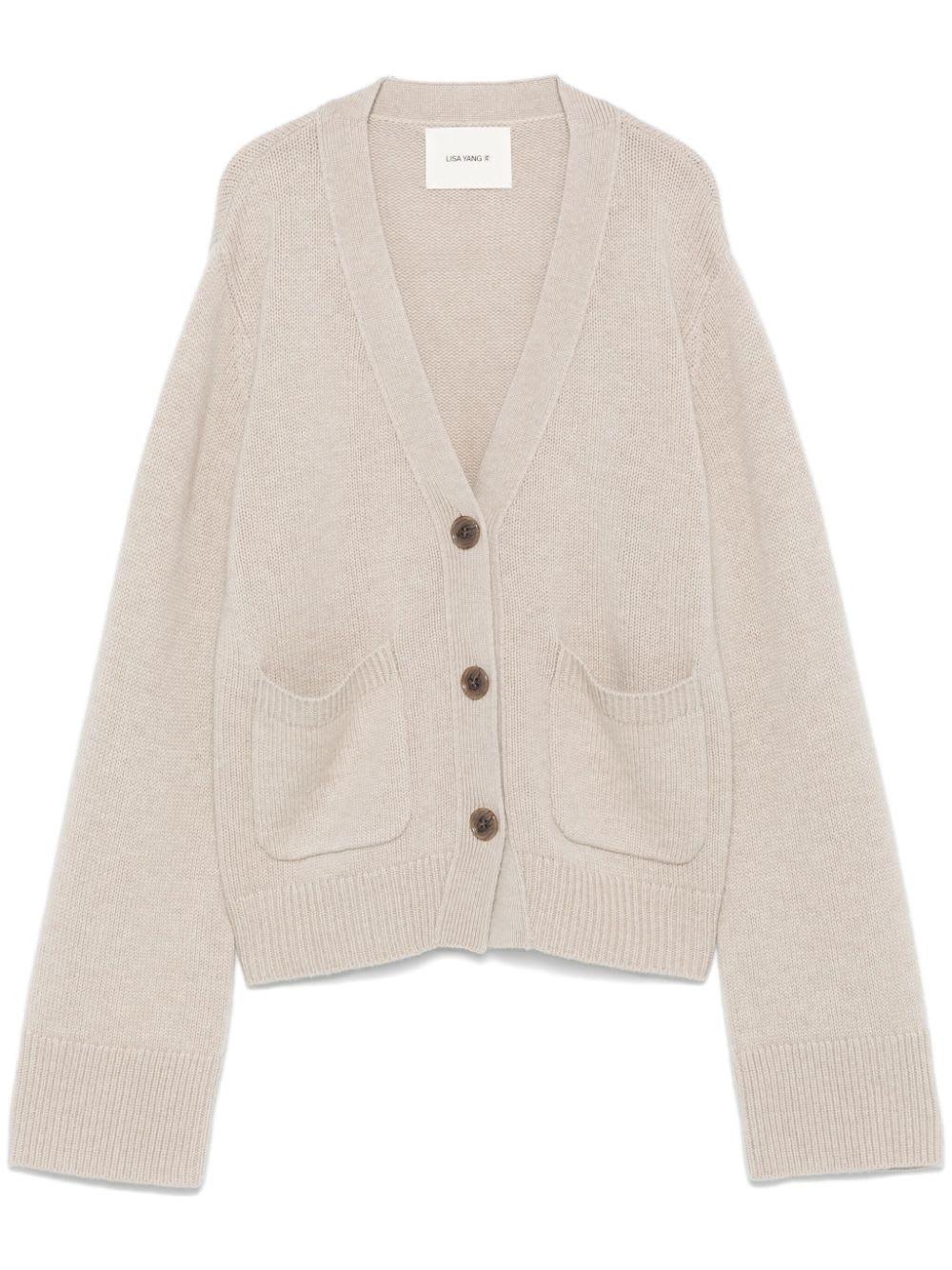 lisa yang danni cashmere cardigan