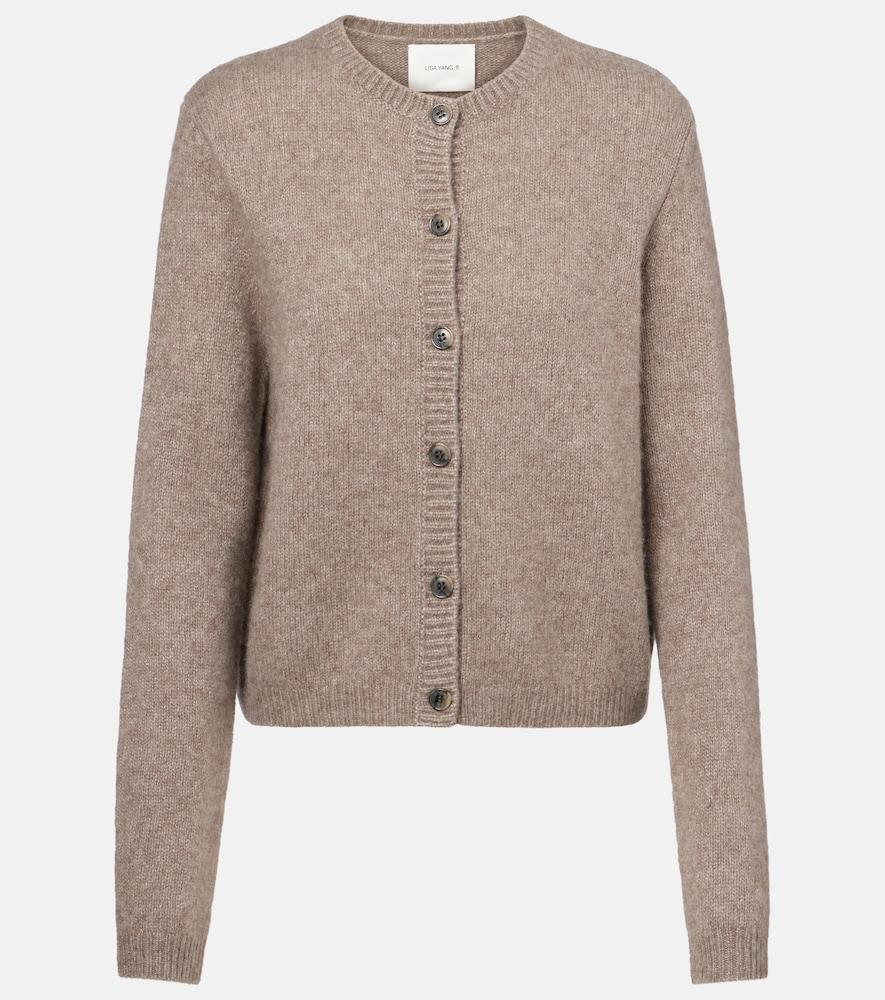 lisa yang felicia cashmere and silk cardigan