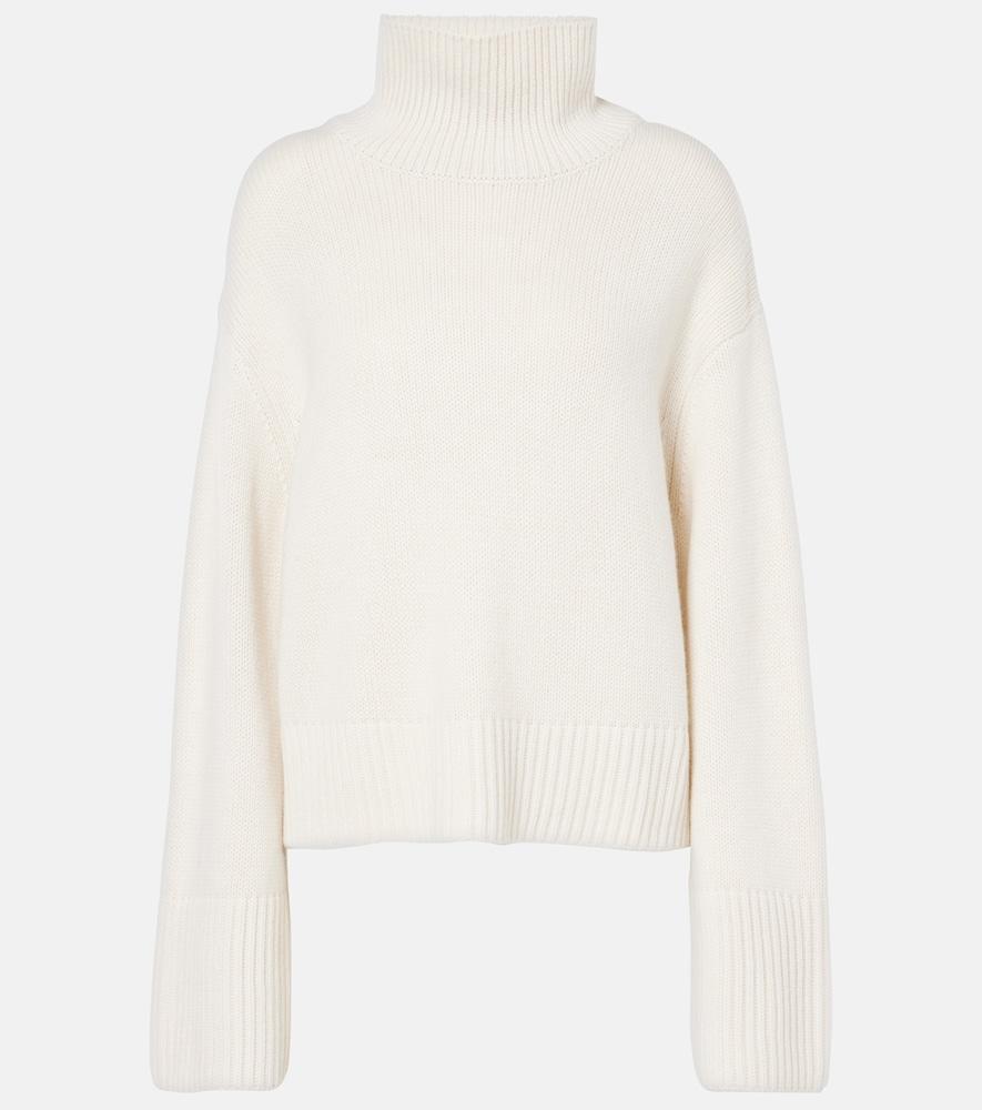 lisa yang fleur cashmere turtleneck sweater