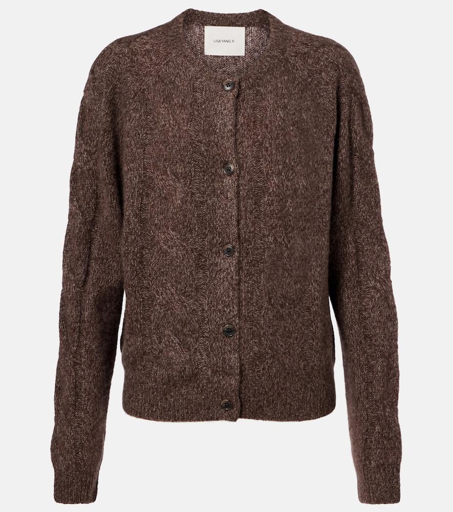 lisa yang gwyneth cashmere and silk cardigan