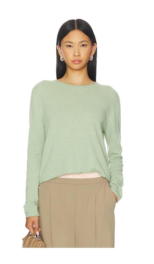 lisa yang ida sweater in green.
