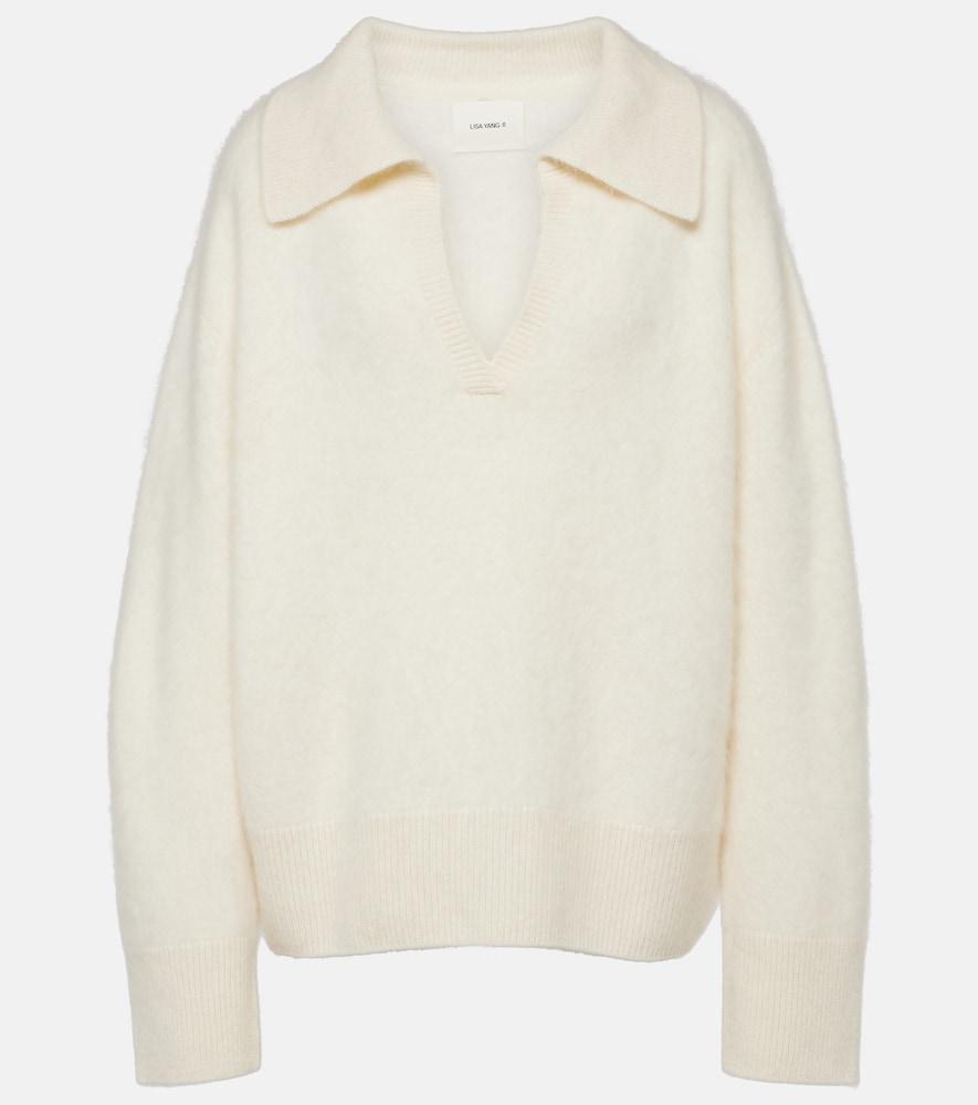 lisa yang kerry brushed cashmere sweater