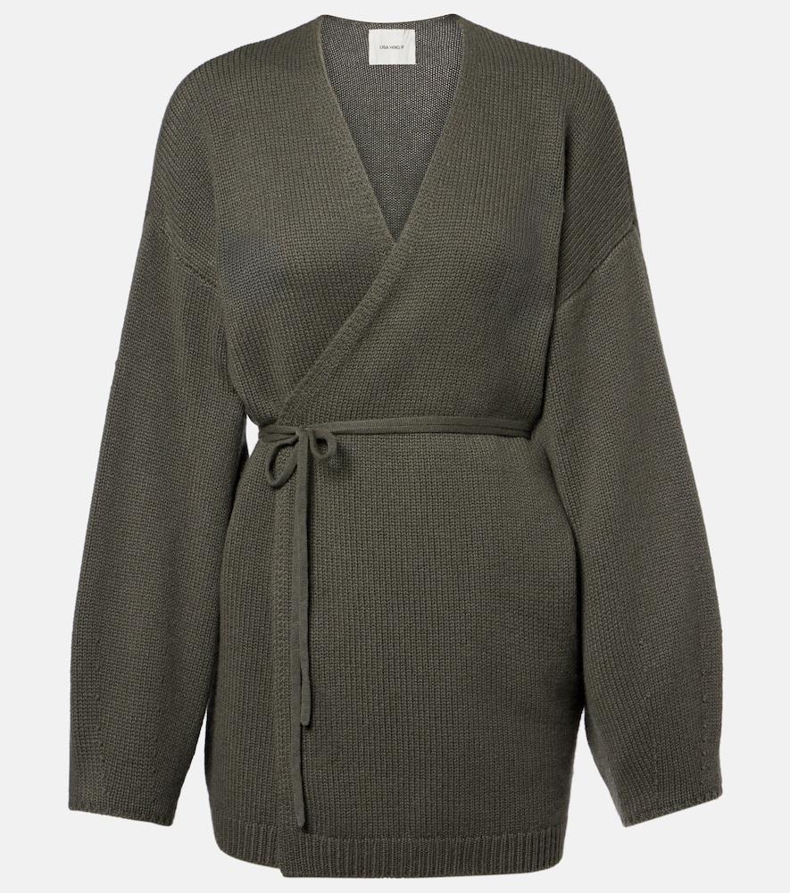 lisa yang laurina cashmere wrap cardigan