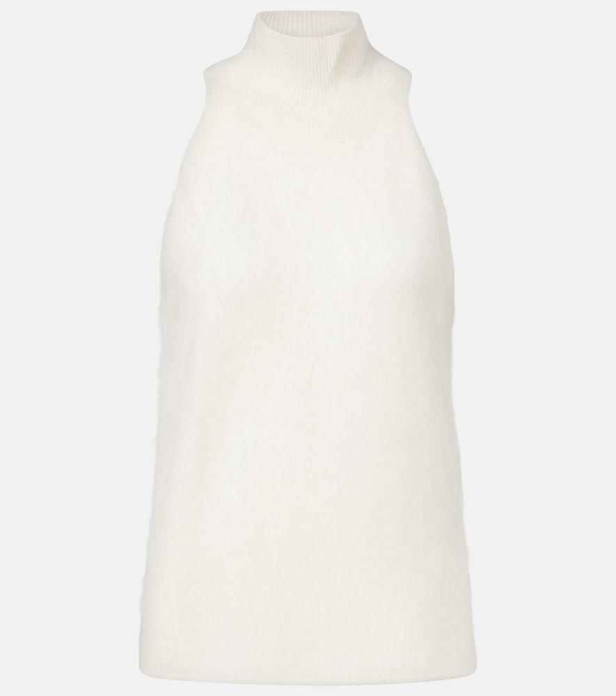 lisa yang leya knitted cashmere tank top