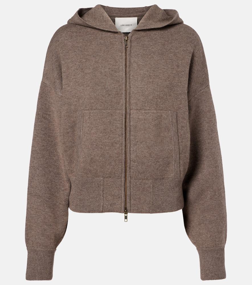 lisa yang lilia cashmere zip